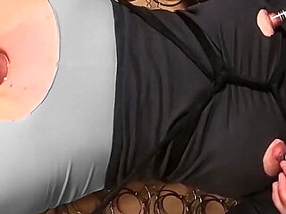 Tied Woman Begs, Please, Spank Me All Over Before You Let Me Orgasm - Pussy and Tits Punishment