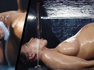 Cumflation Compilations - All The Way Through & Multiple Creampies