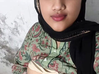 Beautiful hijabi girl showing hot big boobs