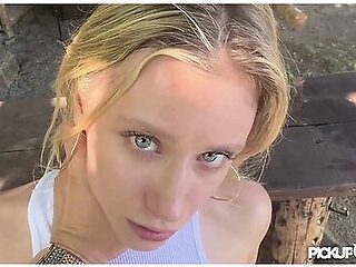 Blonde Slut Lilly Blossom Goes On A Wild Bike Ride Of Her Life!