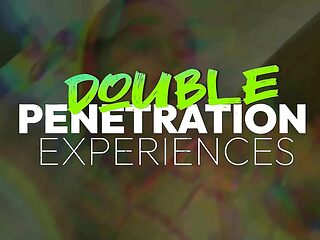 Petite Xxlayna Marie enjoys double vaginal penetration play