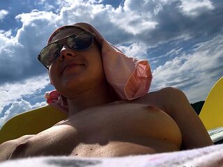 Amateur French Teen Outdoor softcore