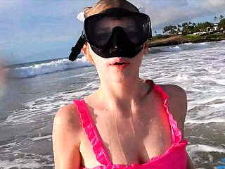TJ Sparxxx busty blonde outdoor sex
