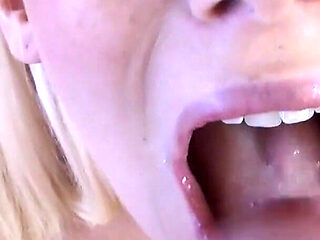 Hot blonde preggo get fucked and cummed on