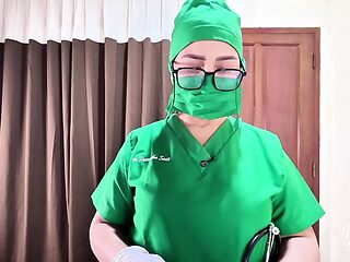 Perverted doctor takes advantage of innocent patient in the hospital