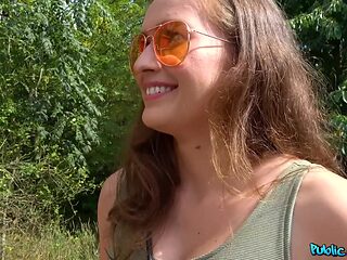 Czech Public Agent enjoys a steamy public session with the perfect pair of