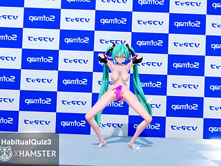Hatsune Miku chan World is Mine Nude mmd r18 fuck hard dildo want big tits cum anal cosplay cheating wife 3d hentai