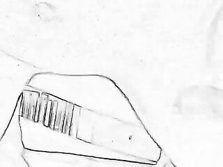 Sperm on Butt. Cumshot