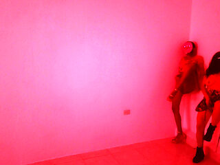 Neighbors Gather in the Red Room to Dance Sexy and Dream of a Man Coming to Them