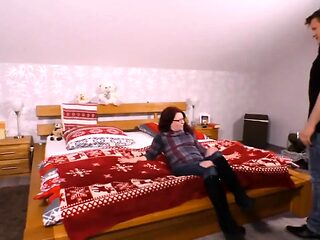 scened mature couple gets it on in the bedroom