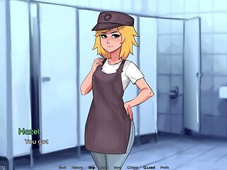 This femboy gave me an incredible blow job at Hazelnut Cafe