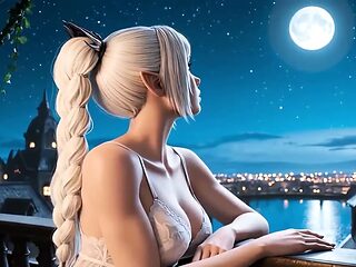 Hot animated 3D action in the moonlight