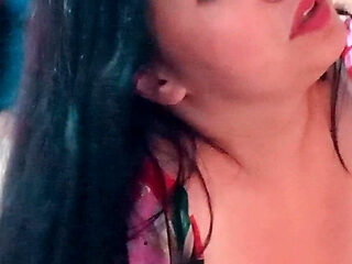 Horny Stepmom in the Kitchen - Stepson Couldn't Help Himself.