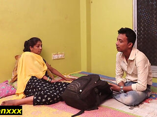 Desi Bengali Wife Enjoy Fuck with Loan Office!
