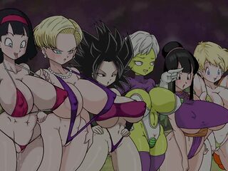 Android 18 caricaturas, anime 18, hentai