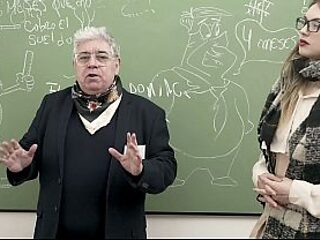 Amateur math teacher gets a special lesson in mutual satisfaction from her