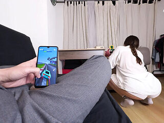 I Stared At My Maid’s Perfect Round Ass So Long I Couldn’t Hide My Boner – Misty Queen