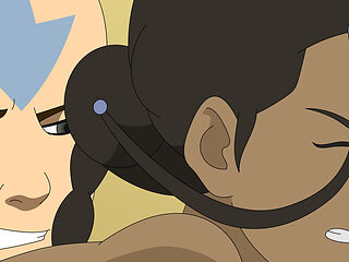 Katara Tight Riding Aang Uncensored Avatar Hentai