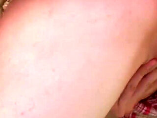 Cute brunette getting fucked outdoors