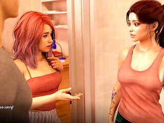 A.O.A Academy delivers an erotic visual novel adventure with big asses and natural tits