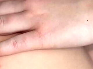 Homemade Threesome First Time: Busty Wife & Petite Teen 18yo in Passionate Bedroom Sex