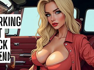 Car sex parking, asmr audio roleplay, erotic audio for men