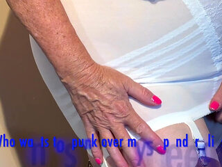 Aunty Sandra Rago Girdle & Rht Stockings 61