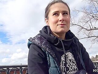 Real College Teenage 18+ Lara Fox I Pickup And Rough Hump I Street Casting - Casting