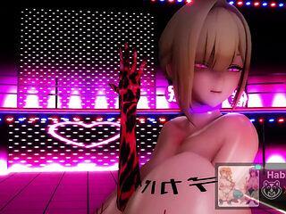 Zen Zero Chris included Evelyn with Number 9 MMD R18 FUCK HARD 3d hentai ahegao sex dildo