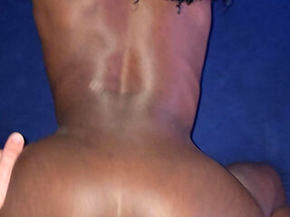 Fucking my new hot black girl pov