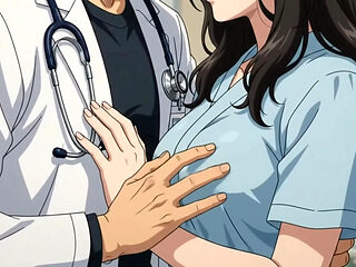 Horny doctor seduce milf and fuck her ass hard