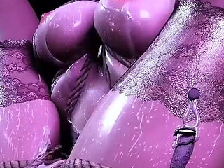 3D Goddess of Night Temptation - 3D Animation Hentai