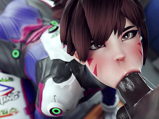 Receiving Enormous Facial After Intense Anal Cumshot Her Throat