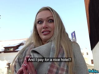 Amber Jayne's Wild Passion in Public Naughty Ride