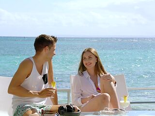 Lustful Latino Alberto & sultry Lena indulge in raunchy anal escapades