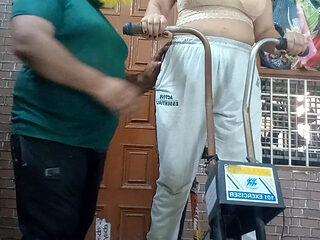 Indian Gym Teacher prefer not only Exercise but also Hardcore Sex