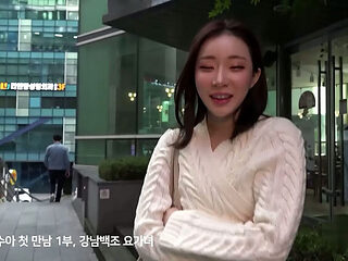 Korean MILF Yoga Teacher HyunWoo Fucks Suah Doggystyle Blowjob Big Natural Tits