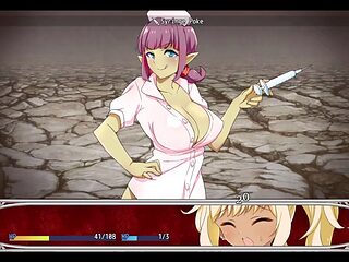 Uncensored hentai with monster girls and big boobs featuring rimming and backside action