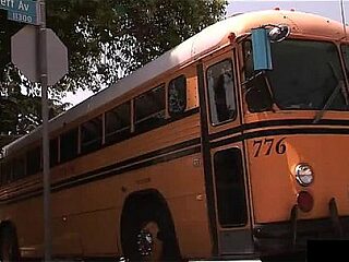 This babe is fucked by her bus driver