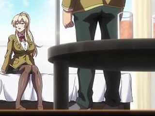 Hentai teen bangs his crush with a naughty grin