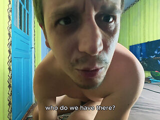 Naked Amateur Shaking on Vibration Plate Reading and Answering Comments Daily Series English Subs