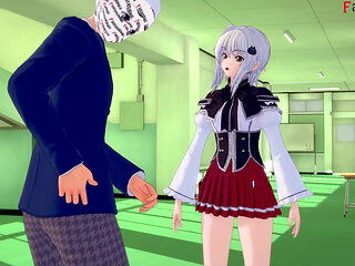 Koneko Sex on the Train - Dxd Ntr Madness Series