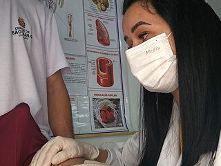 Student Is Seen by the University Nurse