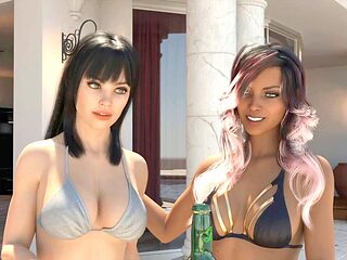 Interactive erotic tale featuring a busty brunette first-timer