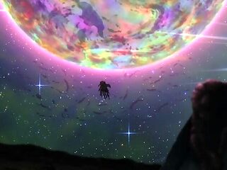 Burning Story at midnight in endless fantasy