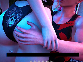 Japanese Stepsister Rubbing Stepbro Cock WIth Her Pussy