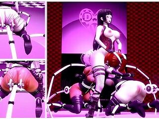 Dv8 Machine Bondage Short Animation Compilation January 2025 With Car Toon