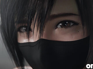 Yuffie Final Fantasy 7 - Wet Sloppy Blowjob Service only Mask Version 4K