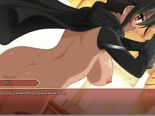 Fantasy visual novel babe TheHotDragoness shows off her perfect tits in