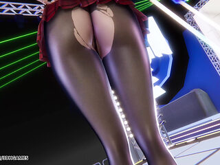 I Ren - Butt - Ahri Sexy Striptease